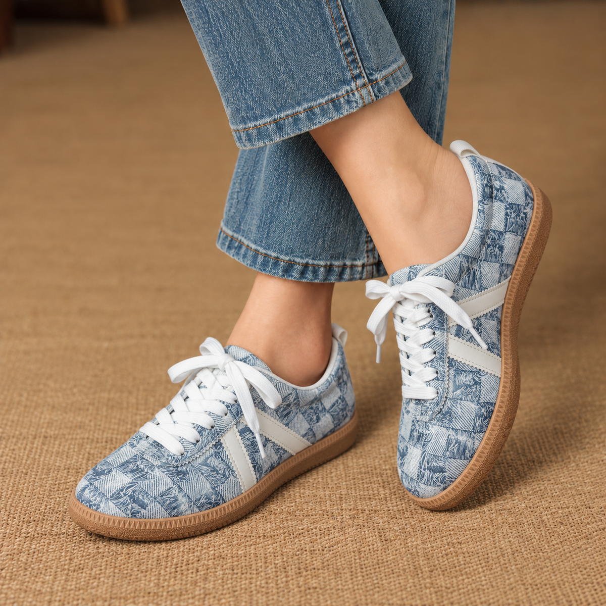 Darby Cushioned Walking Sneakers | Emory & Blanc