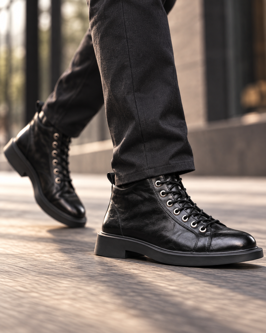 Josephine Cap-Toe Boot | Emory & Blanc