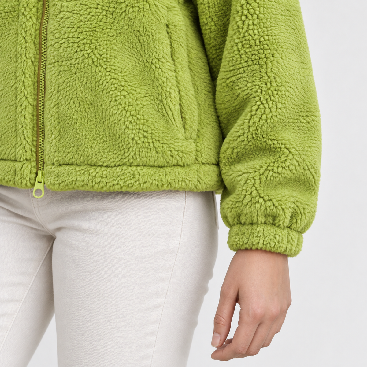 Larissa Stretch Zip-Up Jacket | Emory & Blanc