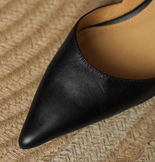 The Carina Leather Heel