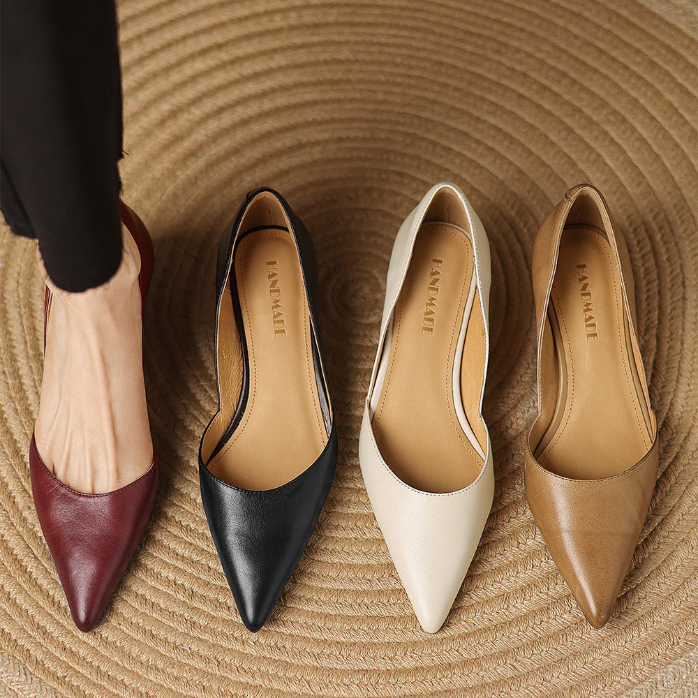 The Carina Leather Heel