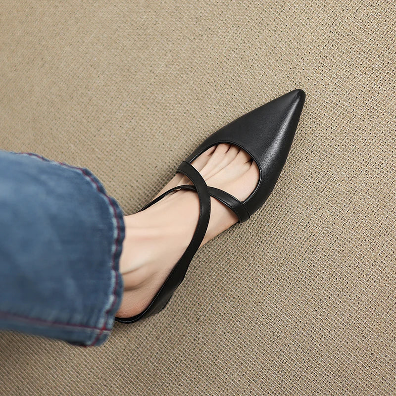 The Elara Cross-Strap Mule image 17