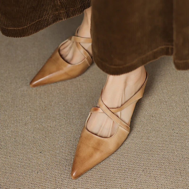 The Elara Cross-Strap Mule image 11