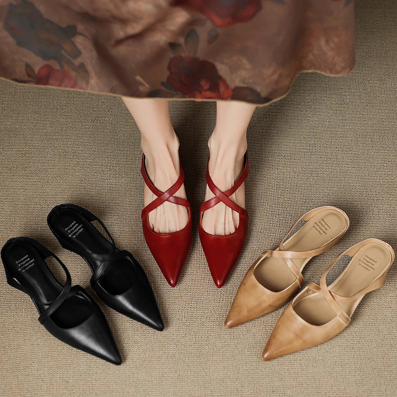 The Elara Cross-Strap Mule image 19