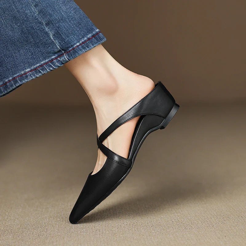 The Elara Cross-Strap Mule image 15