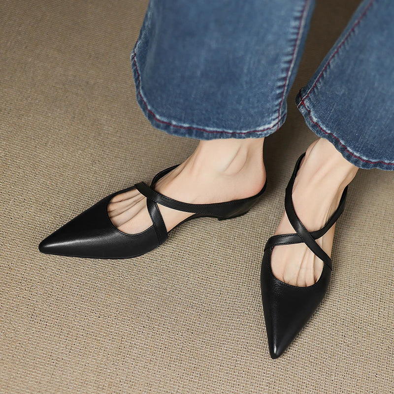 The Elara Cross-Strap Mule image 16
