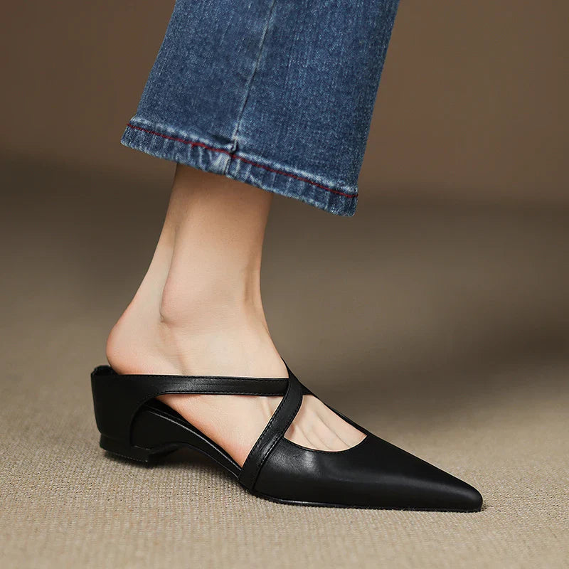The Elara Cross-Strap Mule image 14