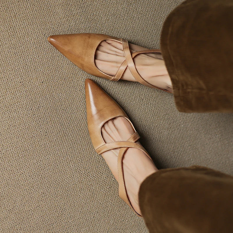 The Elara Cross-Strap Mule image 12