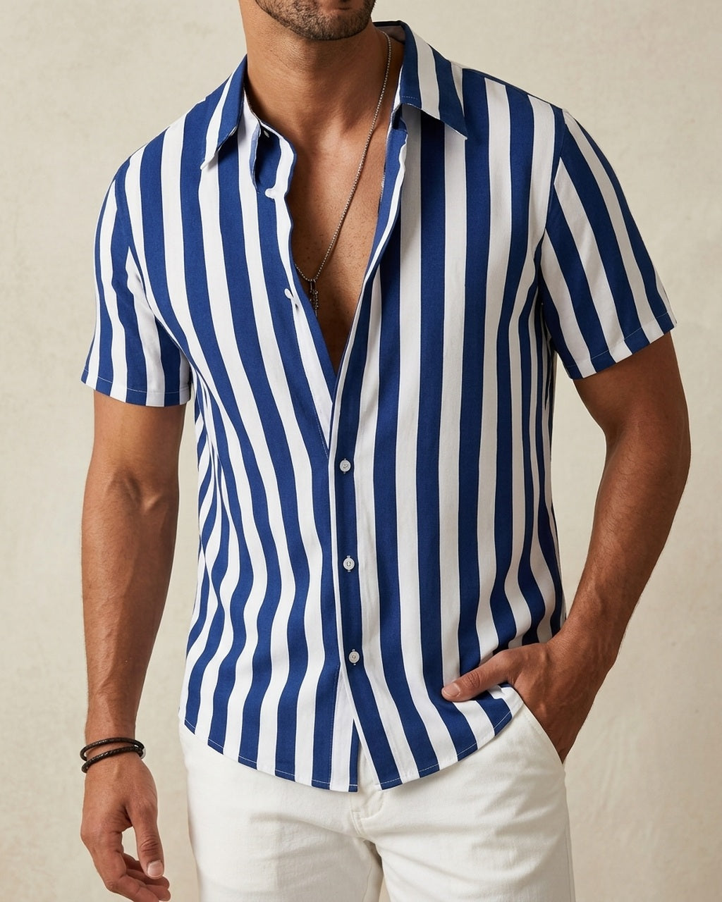 Coastline Short Sleeve premium hero in Navy