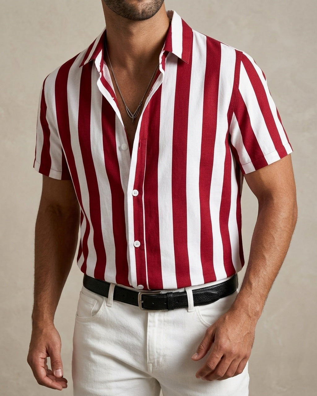 Coastline Short Sleeve premium hero in Red