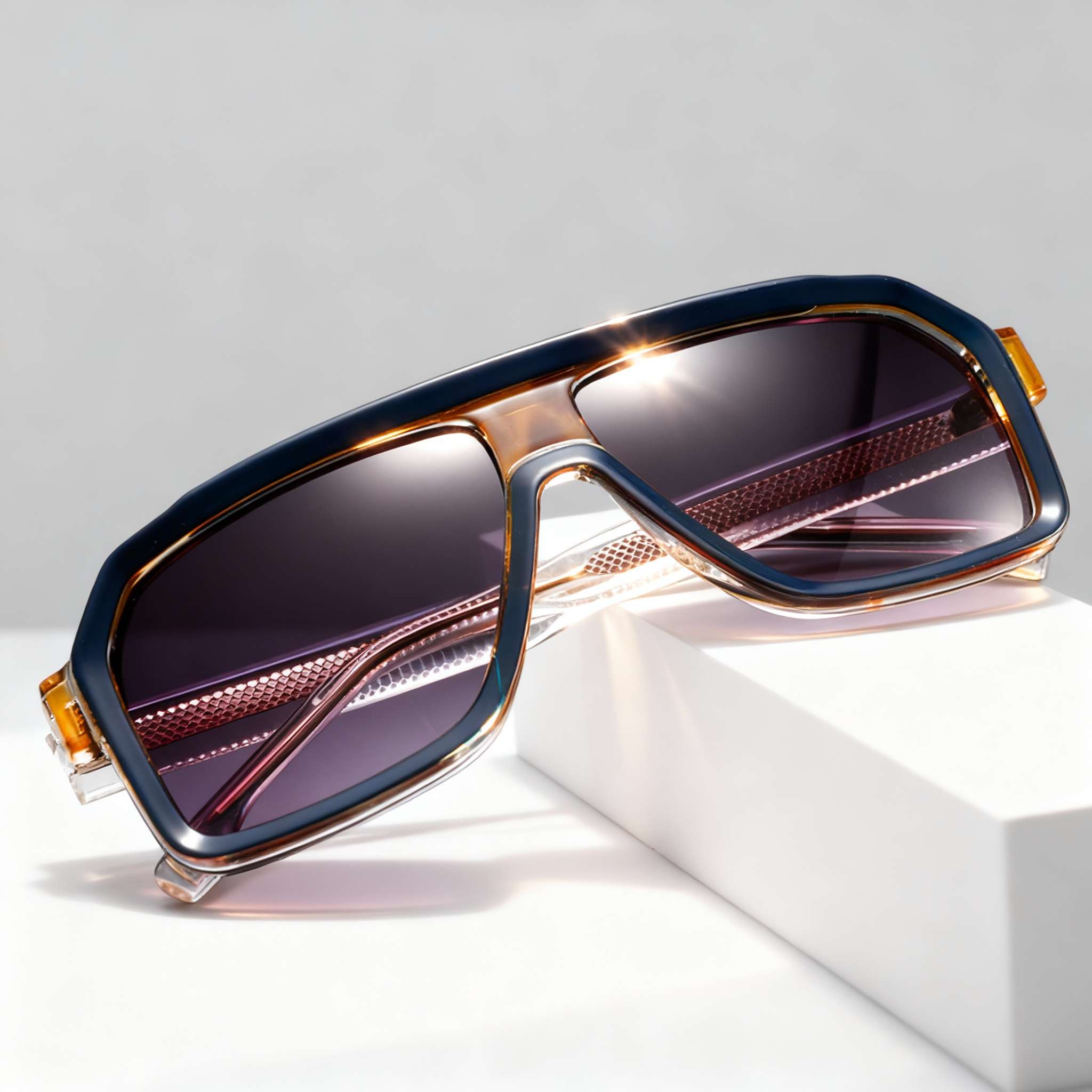Jefferson Retro Shades variant - Eclipse Mist
