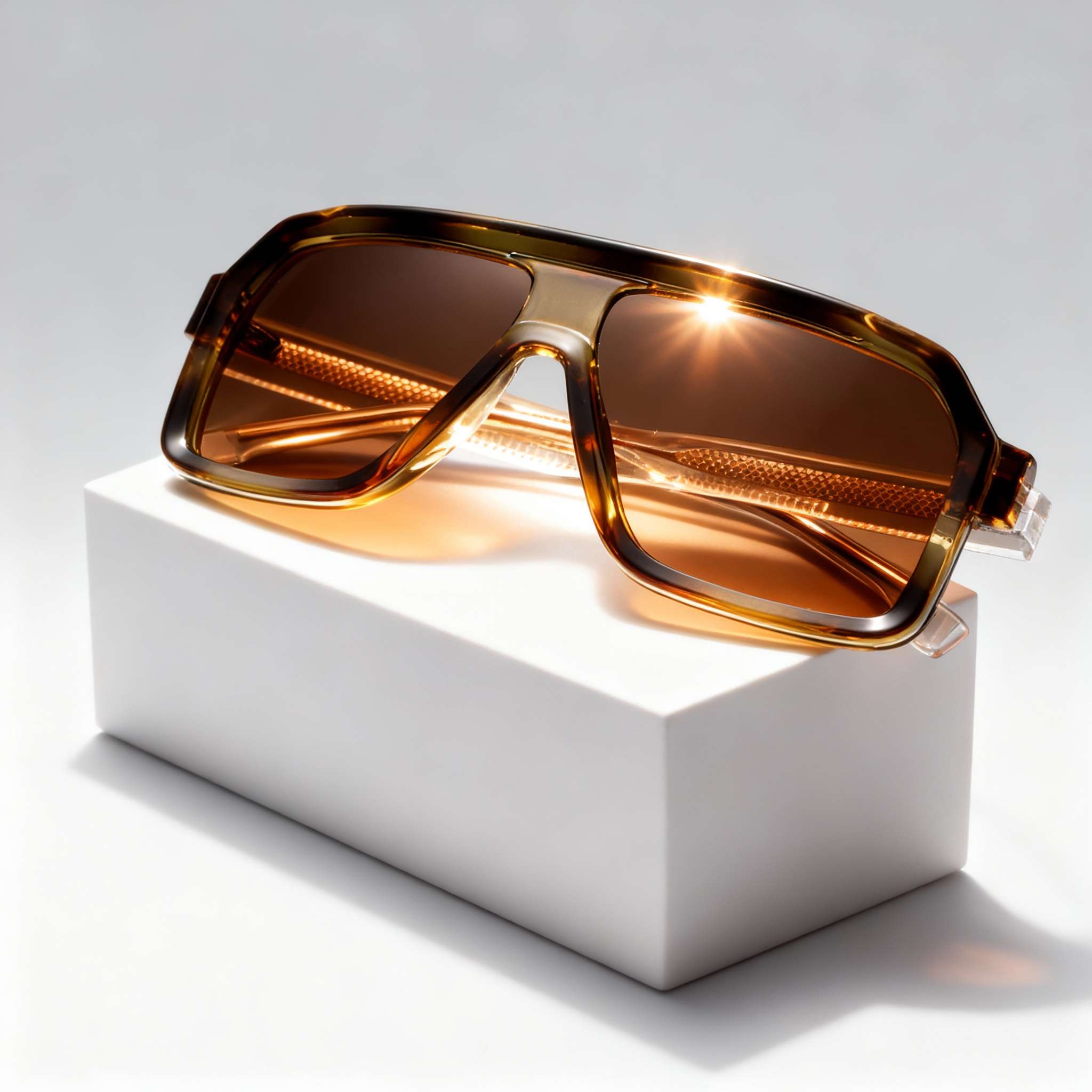 Jefferson Retro Shades variant - Smelted Bronze