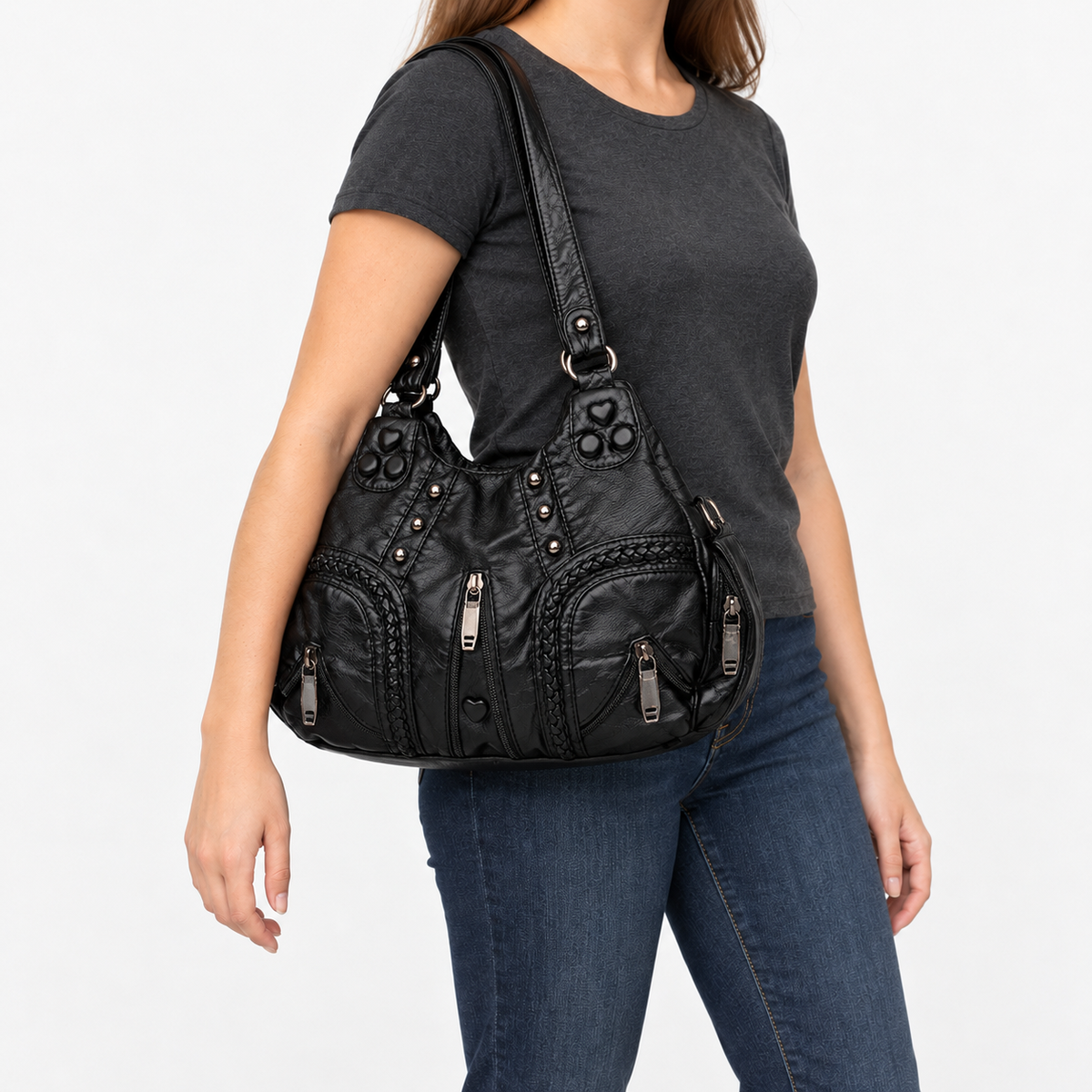 Aimee Soft Two-Way Crossbody Bag | Emory & Blanc