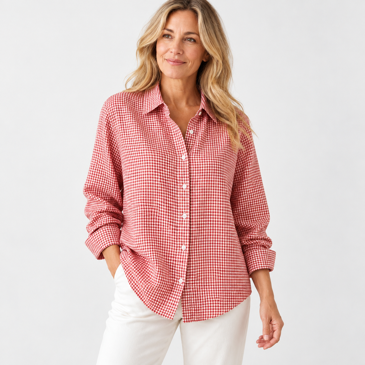 Ainsley Relaxed Fit Button-Down Shirt | Emory & Blanc