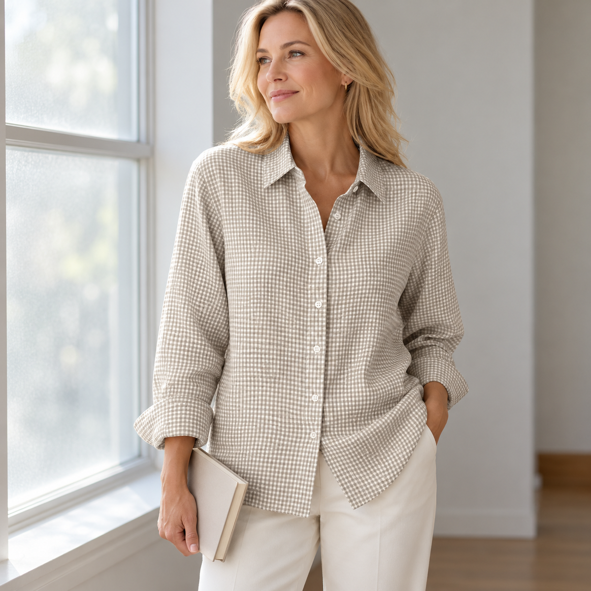 Ainsley Relaxed Fit Button-Down Shirt | Emory & Blanc