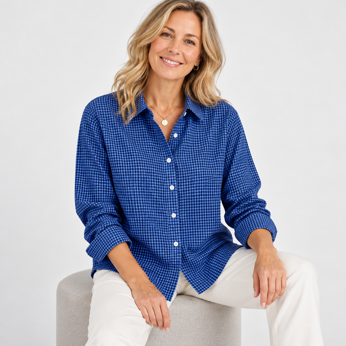 Ainsley Relaxed Fit Button-Down Shirt | Emory & Blanc