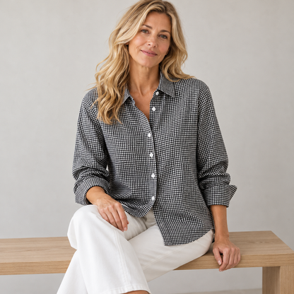 Ainsley Relaxed Fit Button-Down Shirt | Emory & Blanc