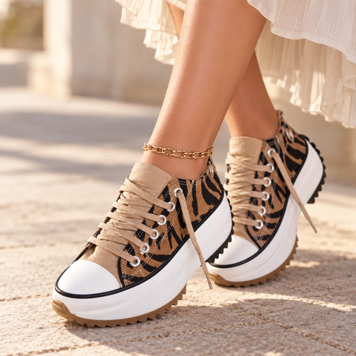 Amalfi Platform Sneaker | Emory & Blanc