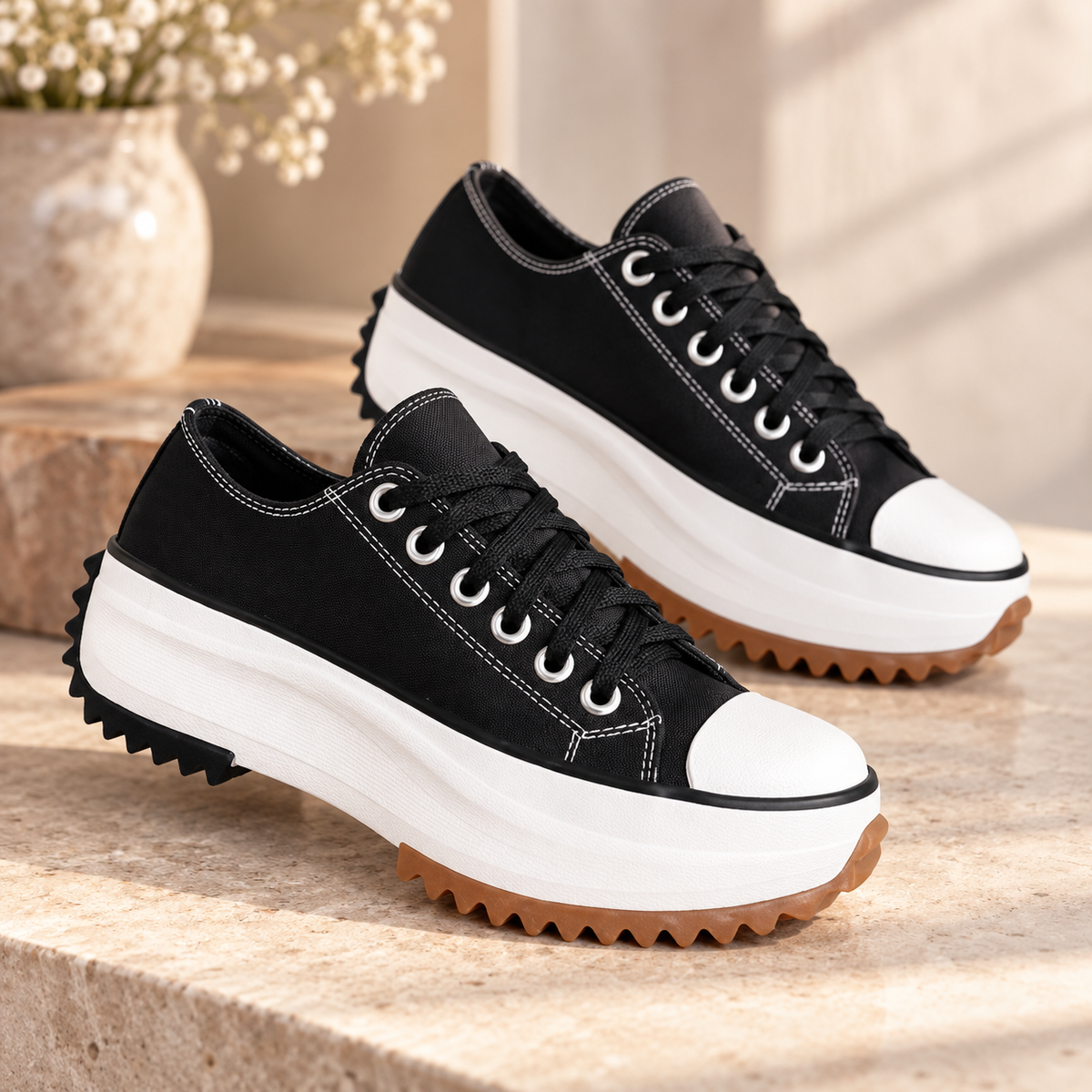 Amalfi Platform Sneaker | Emory & Blanc