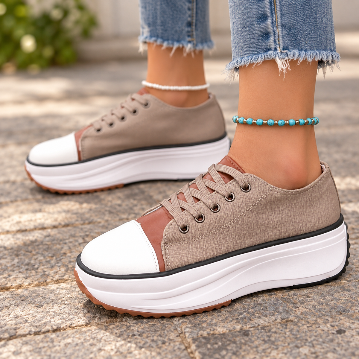 Amalfi Platform Sneaker | Emory & Blanc