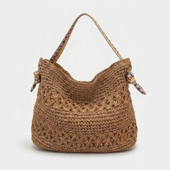 Amalfi Woven Hobo Bag