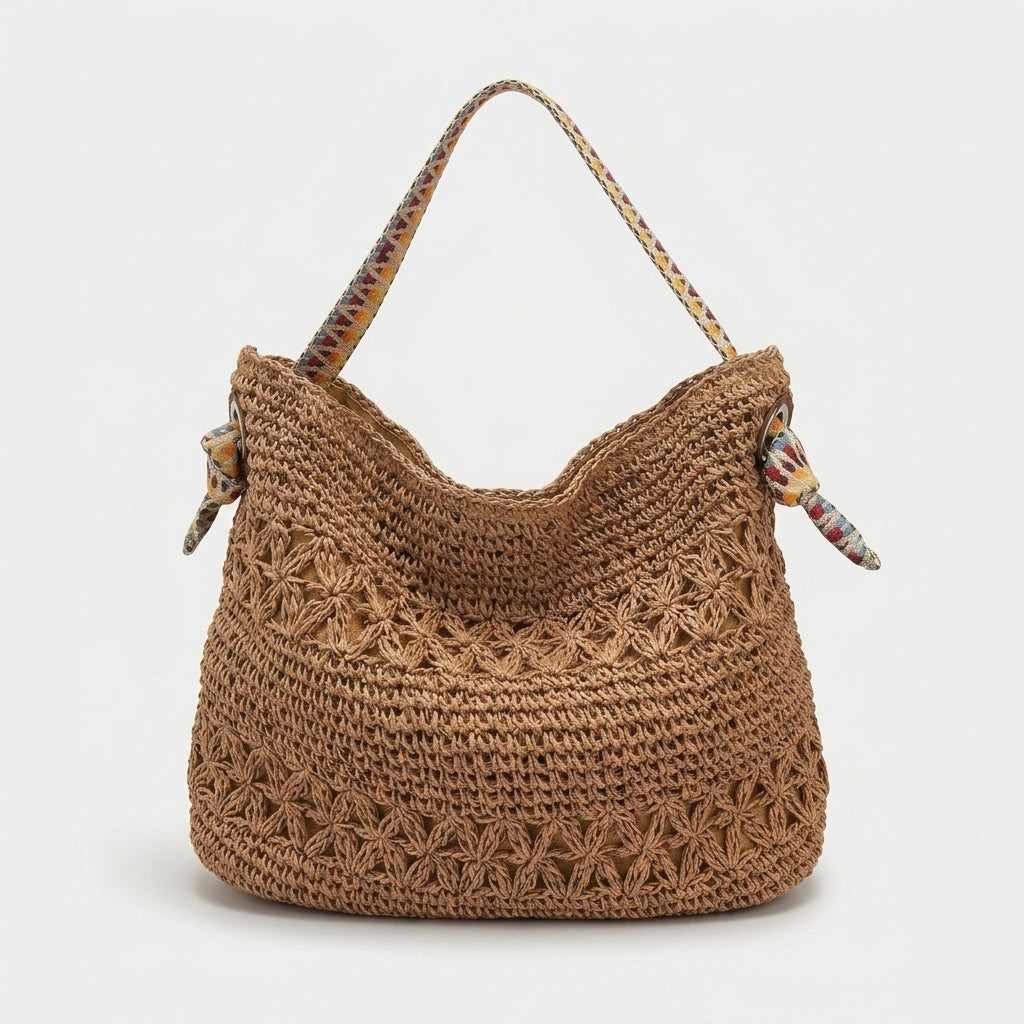 Amalfi Woven Hobo Bag