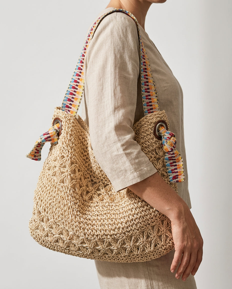 Amalfi Woven Hobo Bag - product image 2