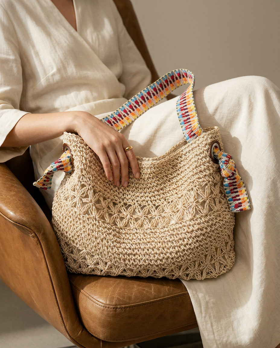 Amalfi Woven Hobo Bag - product image 3