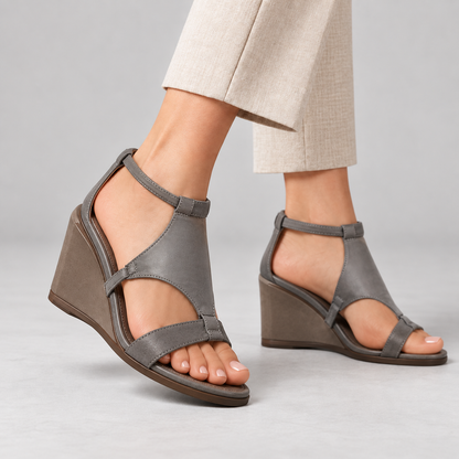 Annika Women's Everyday Comfort Wedge Sandals | Emory & Blanc