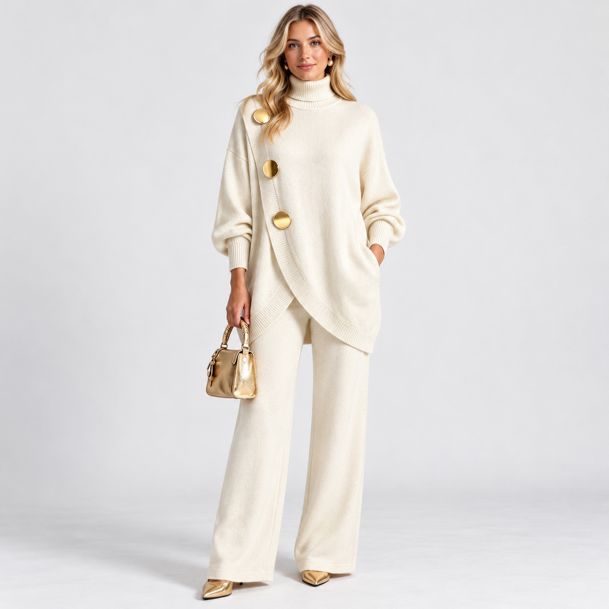 Anouk Lightweight Sweater and Pants Set | Emory & Blanc