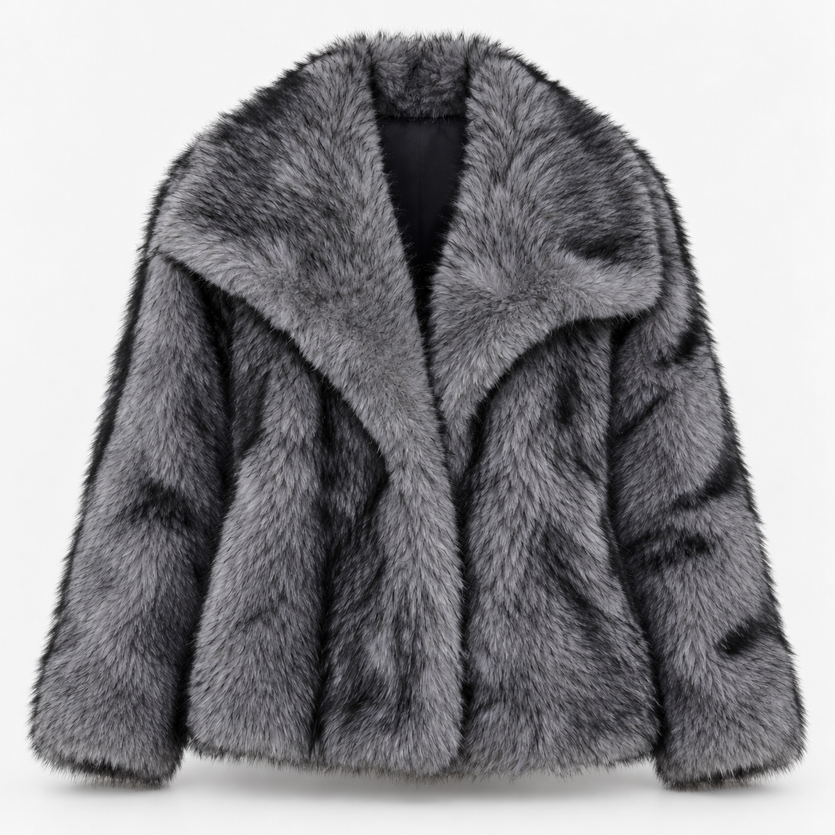 Aurelie Relaxed Fit Plush Lapel Jacket | Emory & Blanc