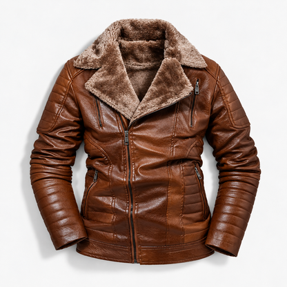 Avril Soft Zip-Front Jacket, Notched Collar | Emory & Blanc