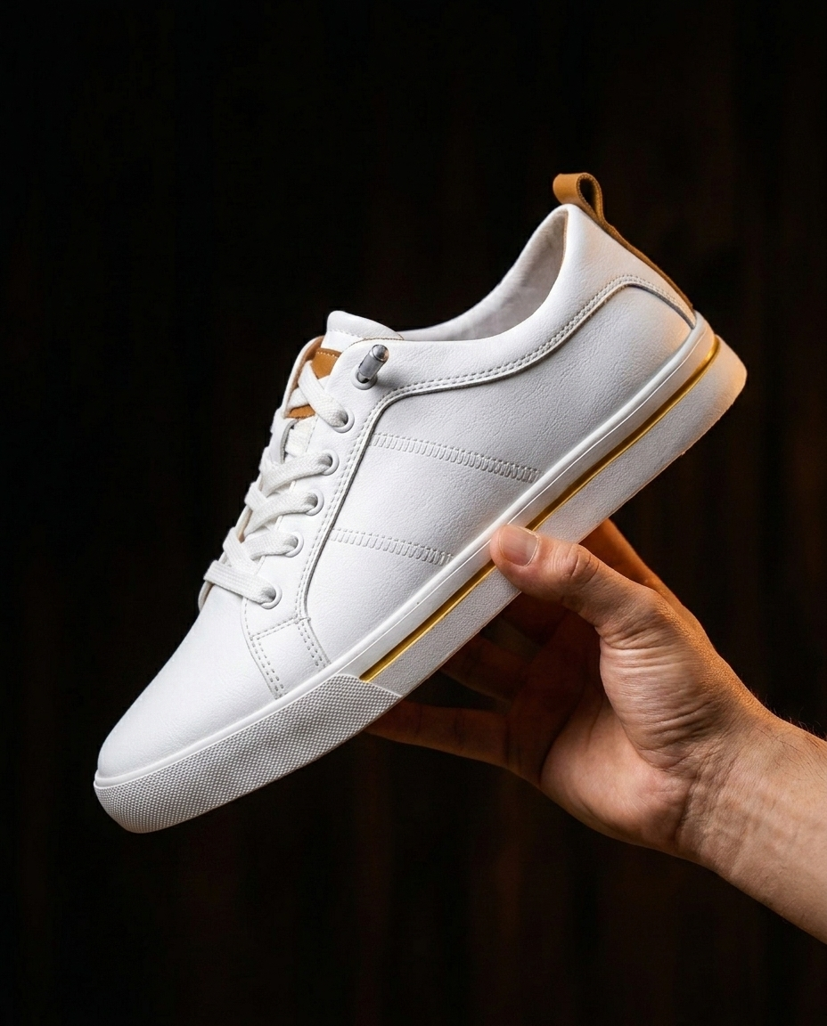 Beatrice Stitched Sneaker | Emory & Blanc