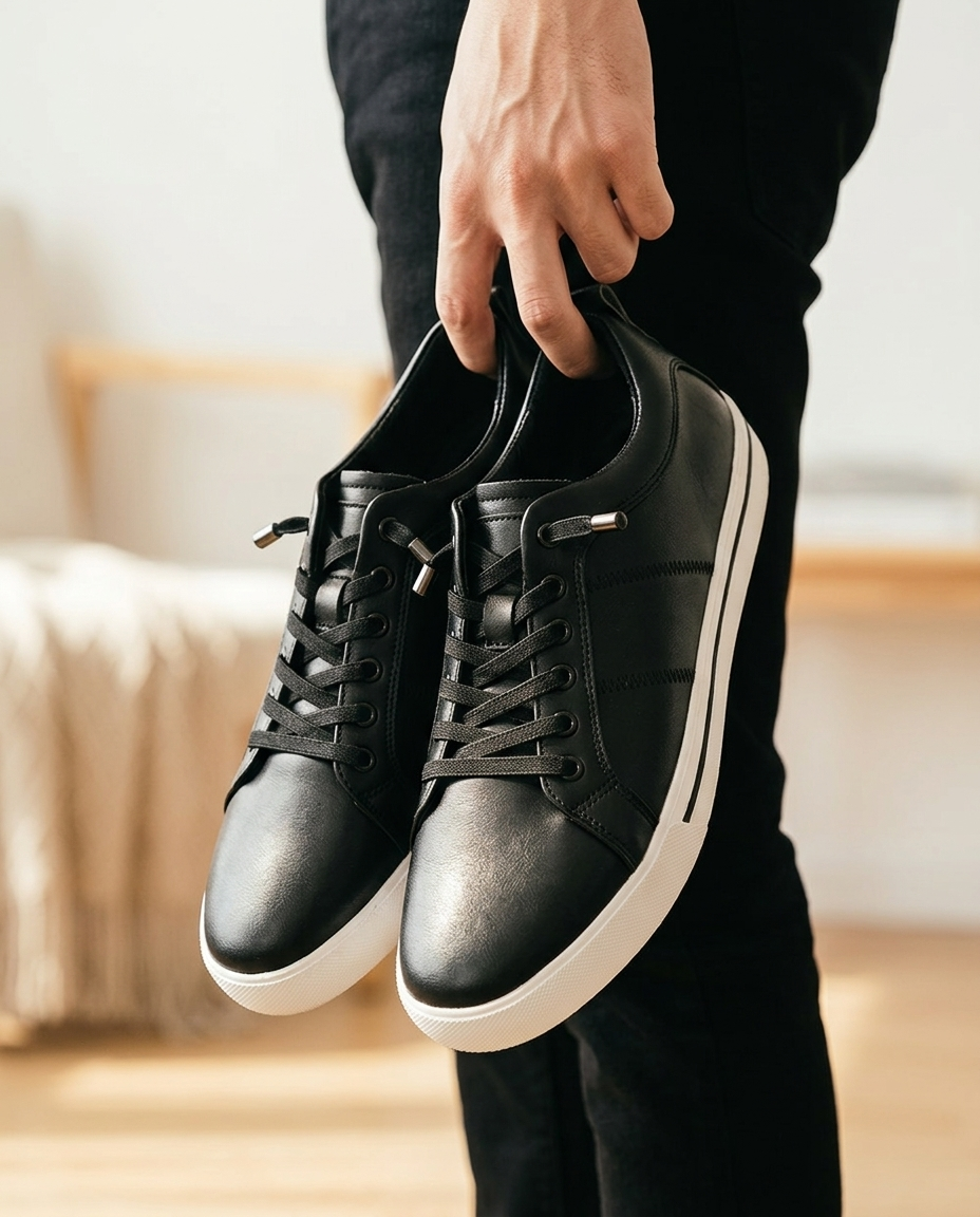 Beatrice Stitched Sneaker | Emory & Blanc