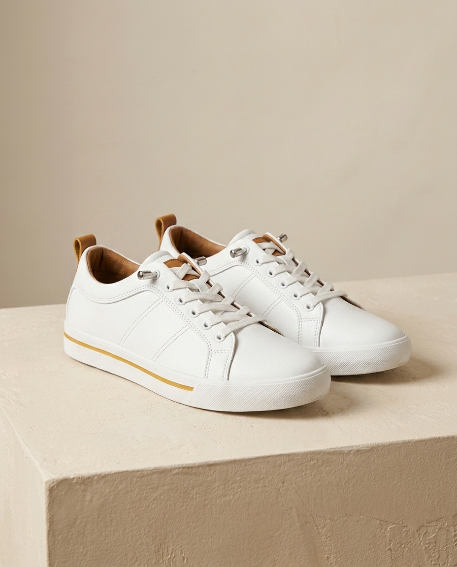 Beatrice Stitched Sneaker | Emory & Blanc