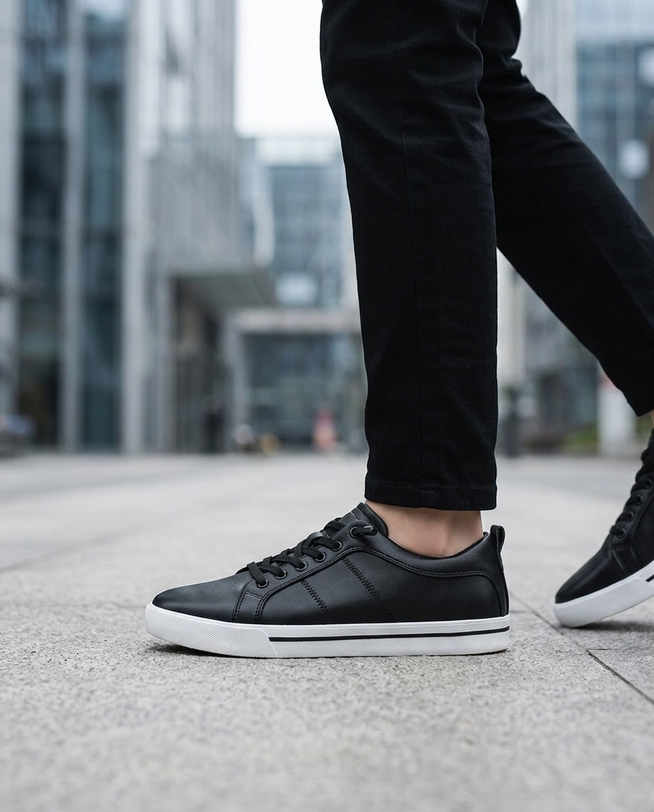 Beatrice Stitched Sneaker | Emory & Blanc