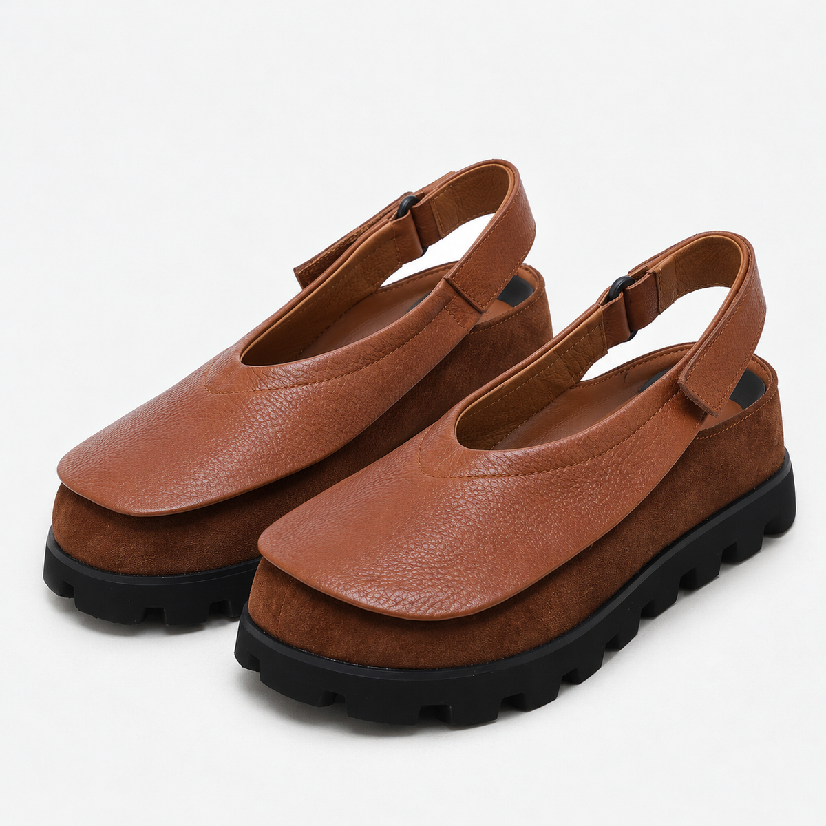Beryl Comfort Platform Slingback Shoes | Emory & Blanc