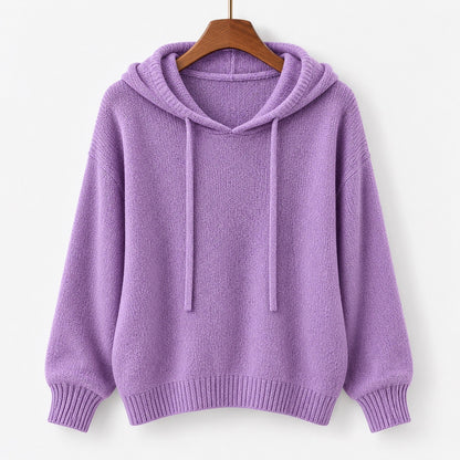Brigitte Relaxed Fit Hooded Pullover | Emory & Blanc