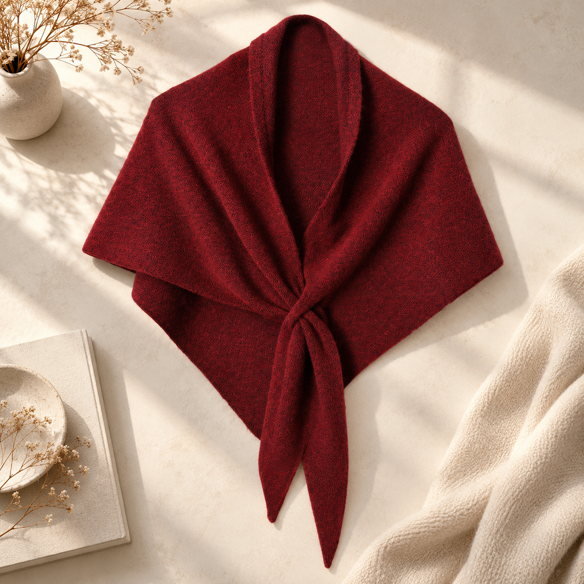 Briony Comfort Shoulder Shawl, Folded Lapels | Emory & Blanc