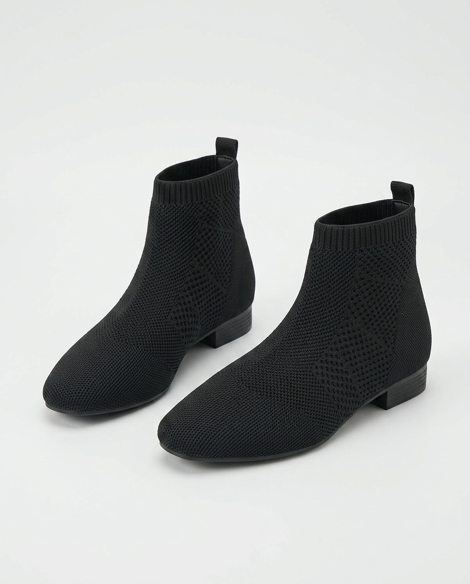 Céline Knit Ankle Boot | Emory & Blanc