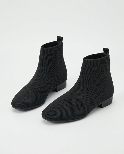 Céline Knit Ankle Boot | Emory & Blanc