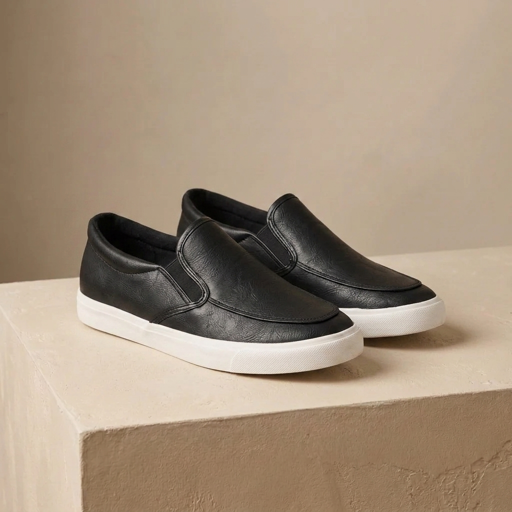 Céline Textured Slip-On | Emory & Blanc