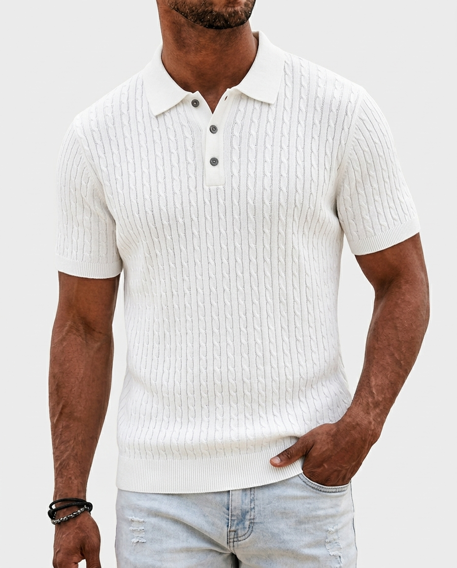 Cable Knit Polo - shopify_variant_image 9