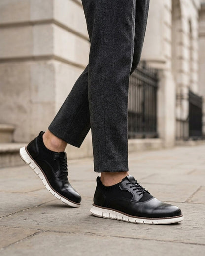 Cambridge Sneaker Cambridge Black Emory & Blanc image 05