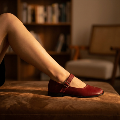Camden Split-Toe Mary Jane | Emory & Blanc