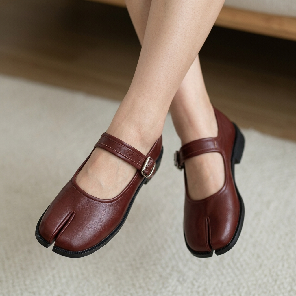 Camden Split-Toe Mary Jane | Emory & Blanc