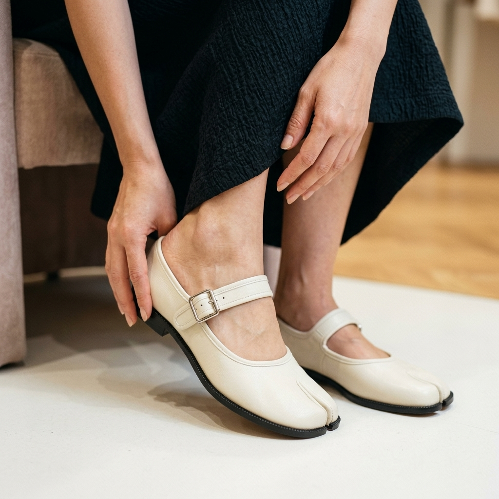 Camden Split-Toe Mary Jane | Emory & Blanc