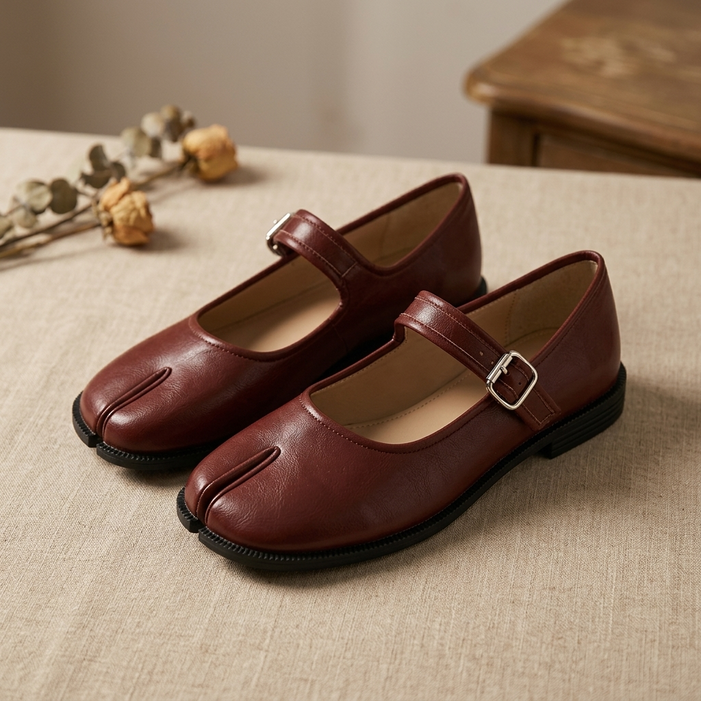 Camden Split-Toe Mary Jane | Emory & Blanc