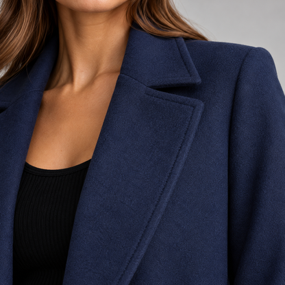 Camilla Relaxed Fit Long Wrap Coat | Emory & Blanc
