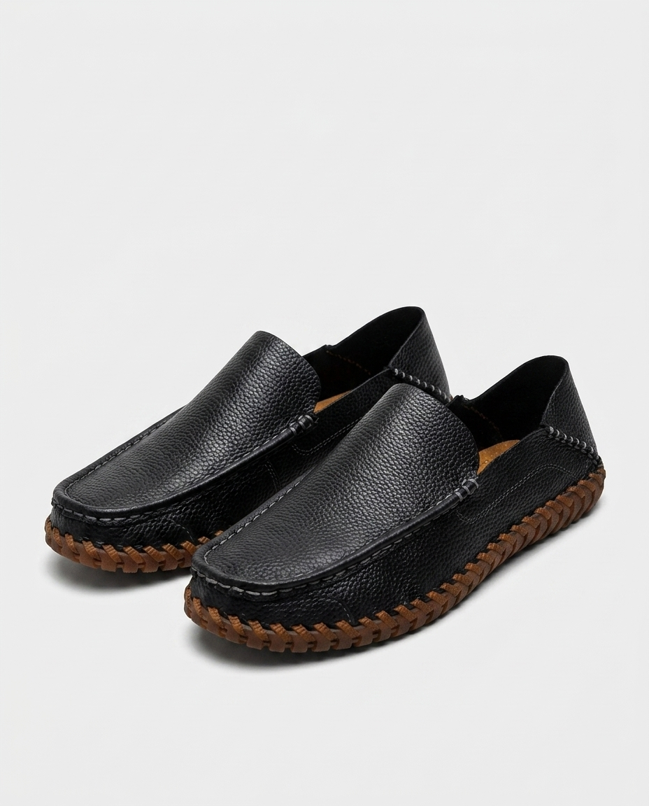 Camille Whipstitch Loafer | Emory & Blanc